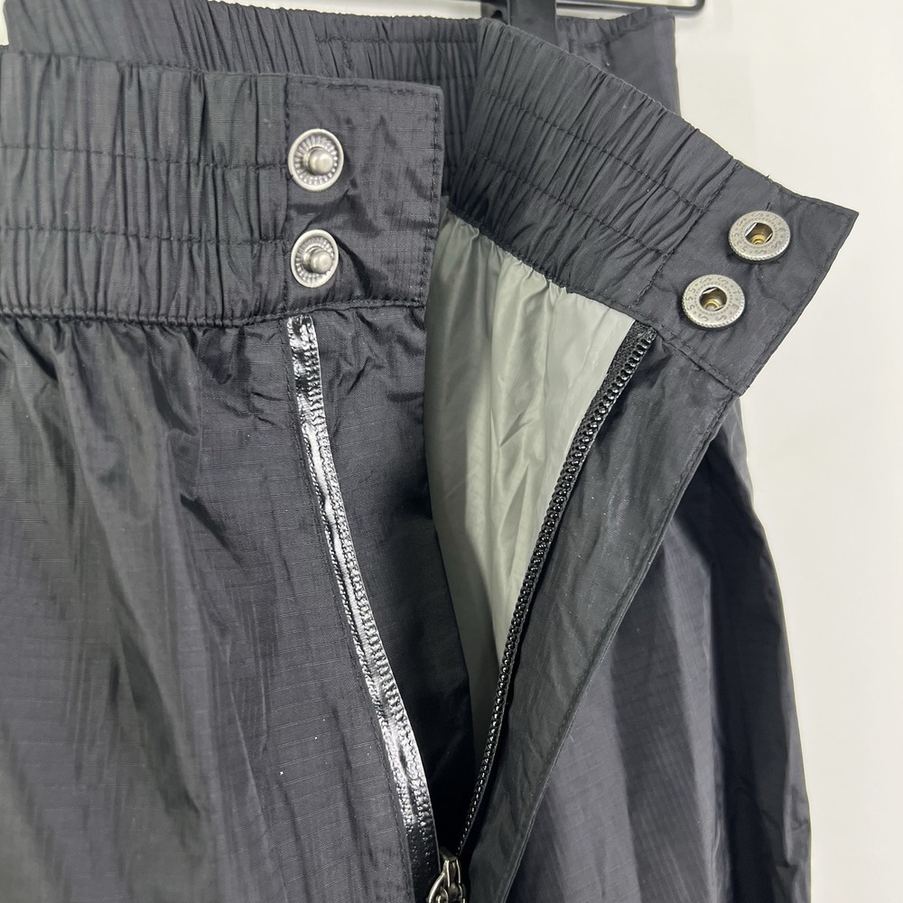 Cabela's Womens Waterproof Rain Pants Large Black Hunting Fishing Shell 28 In - Picture 3 of 10
